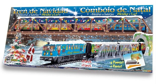 Startset batterij 500 Kersttrein