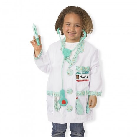 verkleedset Dokter 7-delig