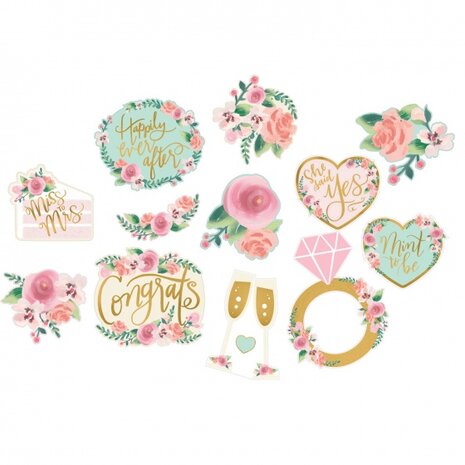 Cutouts Mint To Be 12 stuks