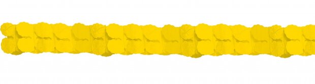 slinger Garland 365 cm geel