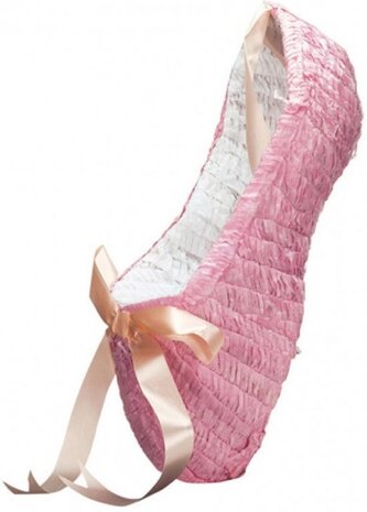 pi&ntilde;ata ballerinaschoen roze 52x21 cm