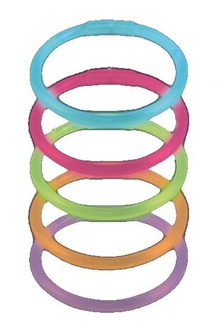 glowsticks armbanden 20cm 25 stuks