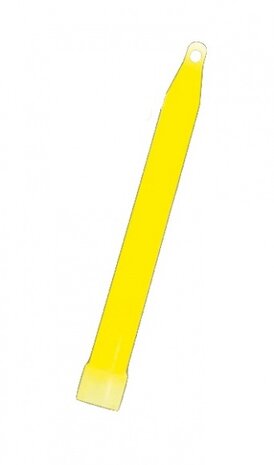 glowstick hanger ketting geel 15cm