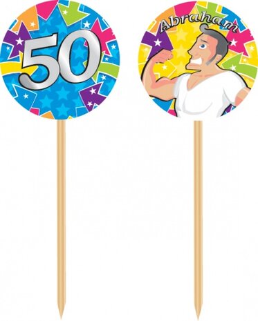 partyprikkers Abraham 20 stuks