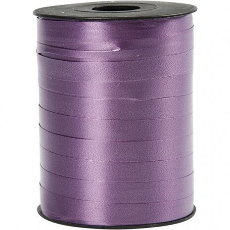 cadeaulint glanzend 250 m x 10 mm paars