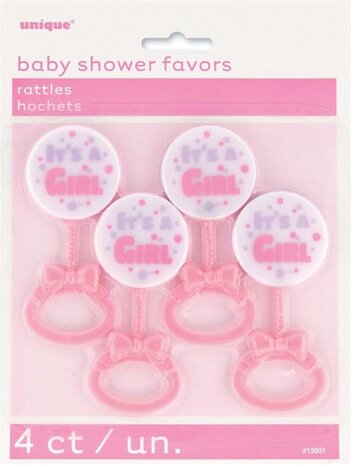 rammelaars meisjes roze 4 stuks