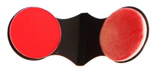 haarkrijt 5,5 x 4 x 1 cm rood