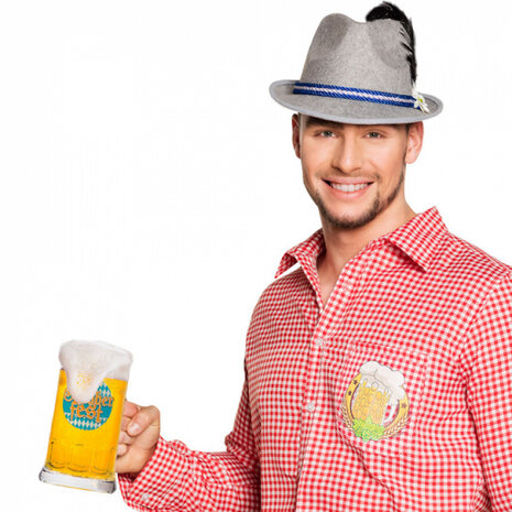 bierpul Oktoberfest 14 cm transparant