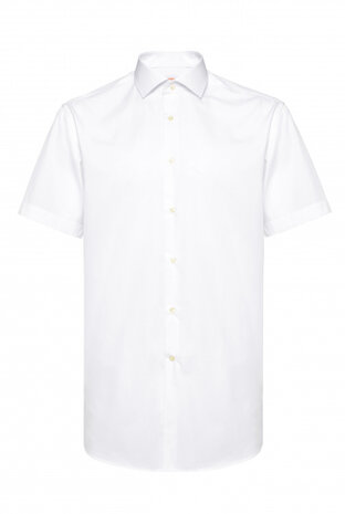 overhemd White Knight heren wit polyester mt XS