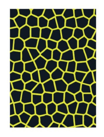 cadeau/kaftpapier Kixx 70 x 200 cm zwart/groen