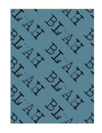 cadeau/kaftpapier Get Done 70 cm x 200 cm blauw