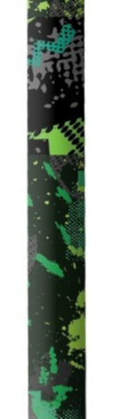 cadeau/kaftpapier Riff 70 x 200 cm zwart/groen