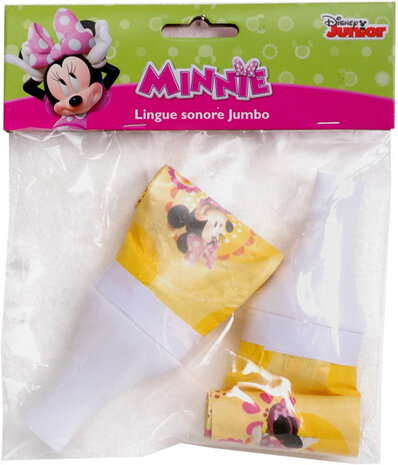 roltong Minnie Mouse junior 20 x 5 cm papier geel