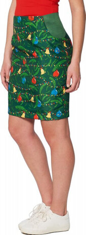 verkleedpak Kerstversieringen dames polyester mt XL