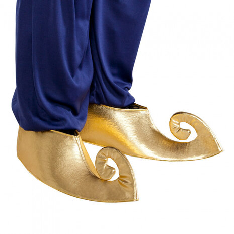 overschoenen Sultan 44 cm polyester goud maat M/L