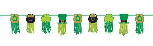 slinger St. Patrick&#039;s Day 20 x 243 cm papier groen