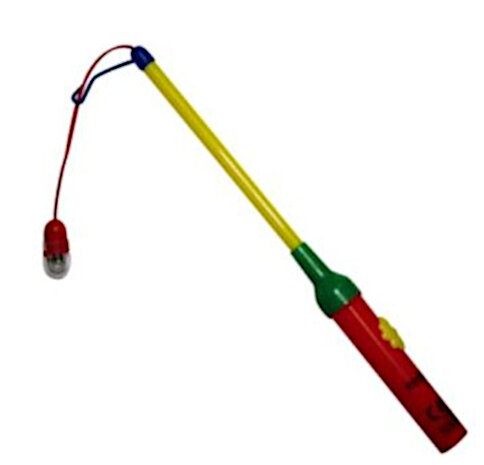 lantaarnstok 30 cm geel/rood/groen