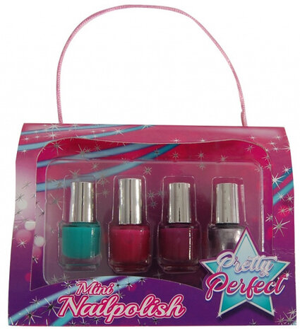 mini nagellak-set 4-delig