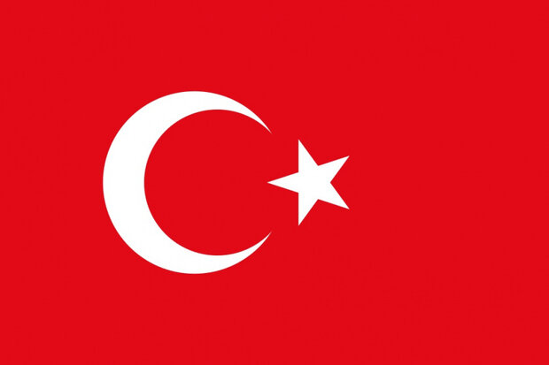 landsvlag Turkije 150 cm polyester rood/wit