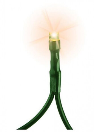 kerstboomverlichting led 3 meter 230V warm wit 20-delig