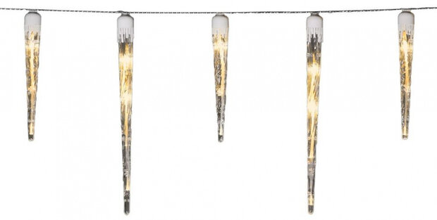 ijspegelverlichting led 2400K 7,75 meter wit/amber&nbsp;