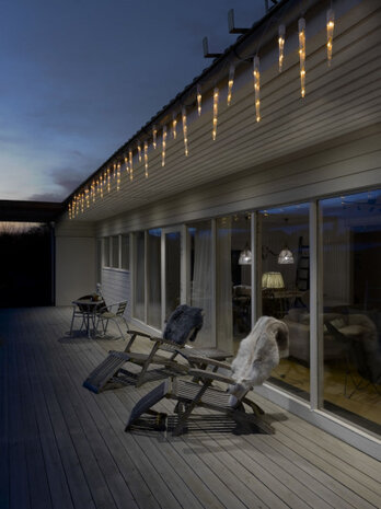 ijspegelverlichting led 2400K 7,75 meter wit/amber&nbsp;