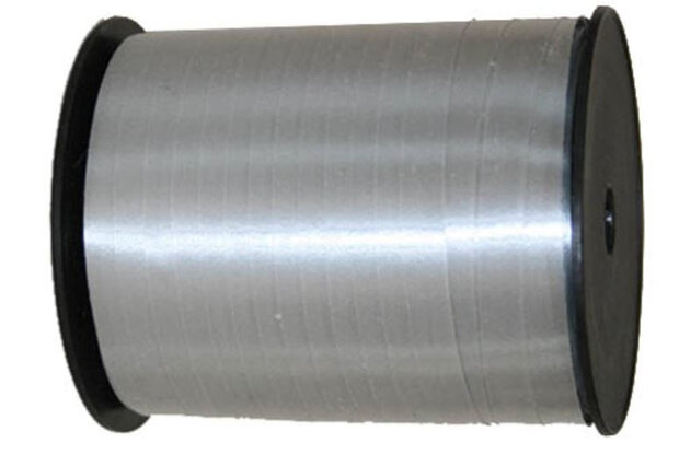 cadeaulint 500 meter polyester zilver