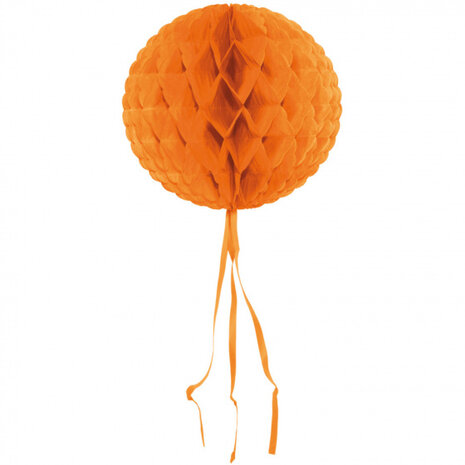 honeycomb 30 cm papier oranje