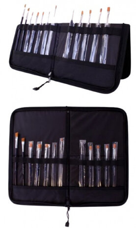penselenhouder 37 x 44 cm polyester zwart
