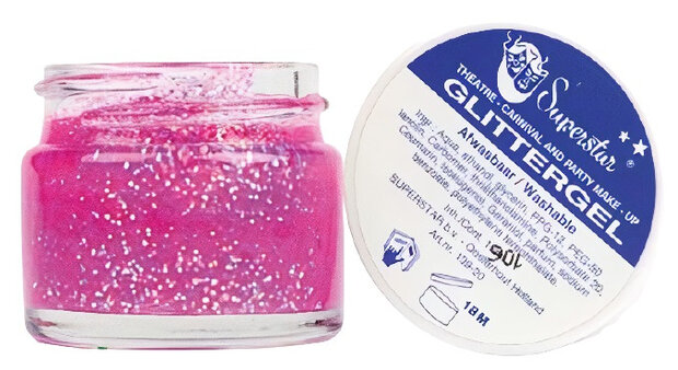 glittergel 15 ml gel lila