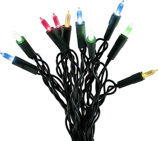 lichtsnoer veelkleurig 100 led 14,9 meter PVC groen