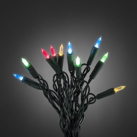 lichtsnoer veelkleurig 100 led 14,9 meter PVC groen