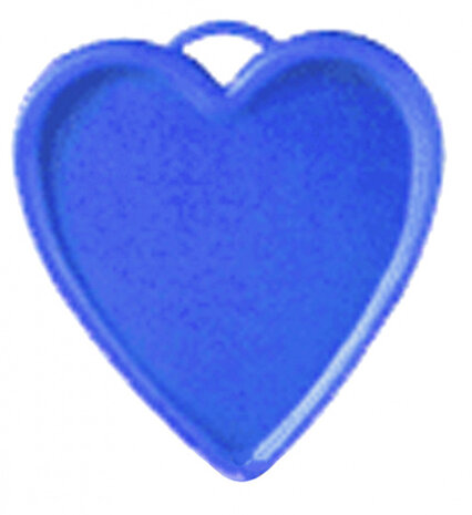 ballongewicht hart junior 8 gram blauw