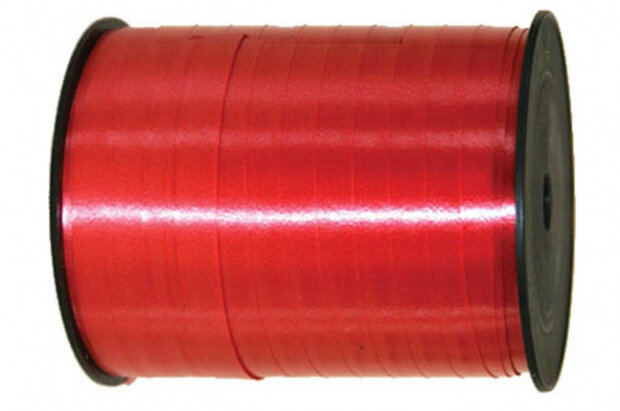 cadeaulint 500 meter polyester rood