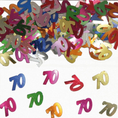 sierconfetti 70 jaar 14 gram