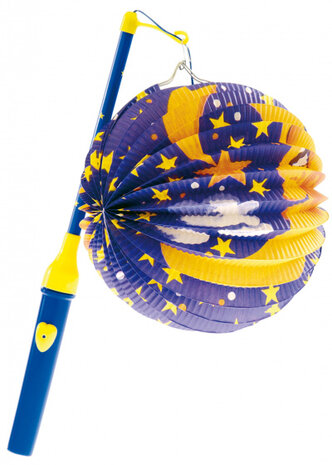 lantaarnset junior 30 cm blauw