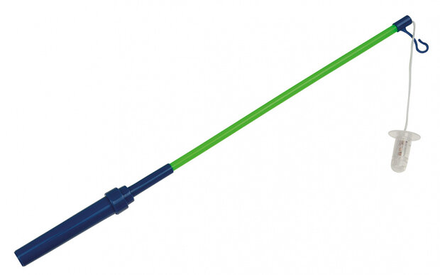 lantaarnstok elektrisch led 50 cm blauw/groen