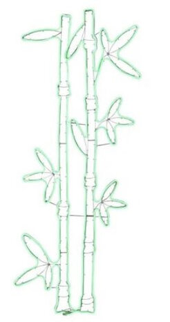 neonverlichting bamboe led 122,5 cm IP44 groen