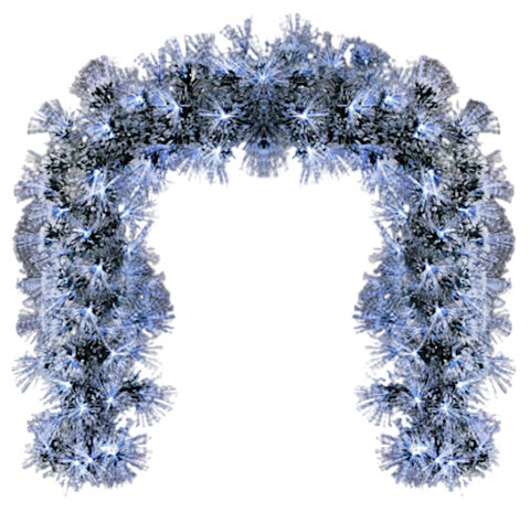 kerstverlichting Ohio led 200 cm groen/wit