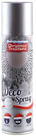 decoratiespray 150 ml zilver