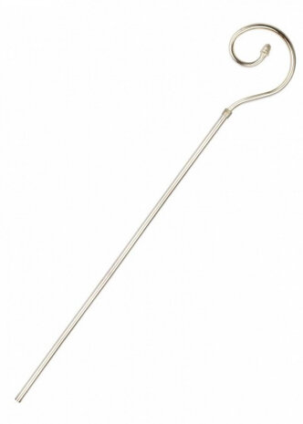 sinterklaasstaf 190 cm goud 2-delig