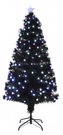 kunstkerstboom Genova led 150 x 65 cm glasvezel groen