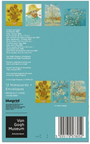 ansichtkaarten Vincent van Gogh 12 st