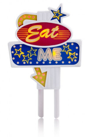 foodtopper Eat me led 5,2 x 4,6 cm