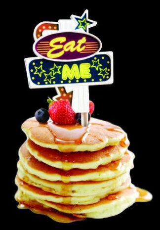 foodtopper Eat me led 5,2 x 4,6 cm