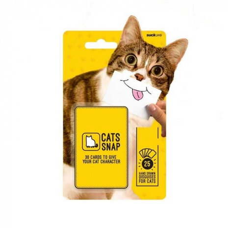 foto-props Cat Snaps 17,5 cm papier wit