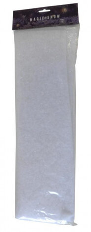 sneeuwkleed 60 x 50 cm polyester wit
