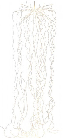 gordijnverlichting 600 led 240 x 25 cm wit