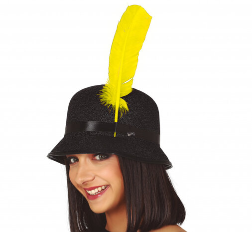 veer 30 cm polyester geel