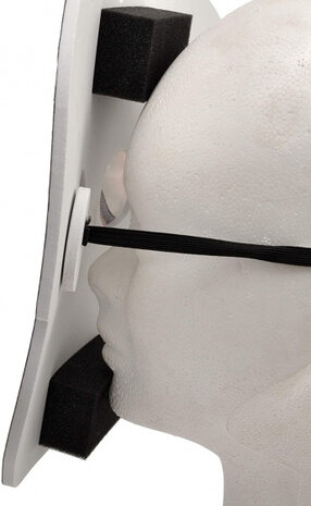 verkleedmasker Oom Fester junior oudroze one-size